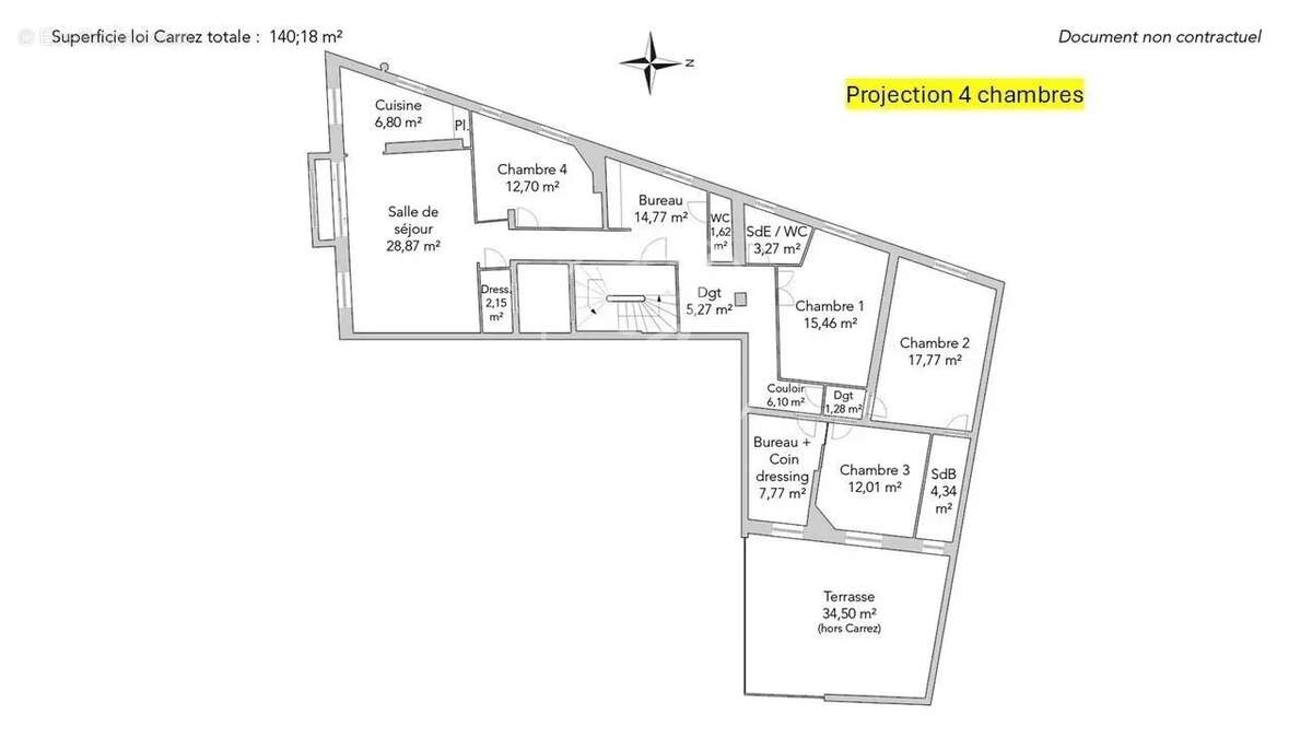 Appartement à PARIS-18E