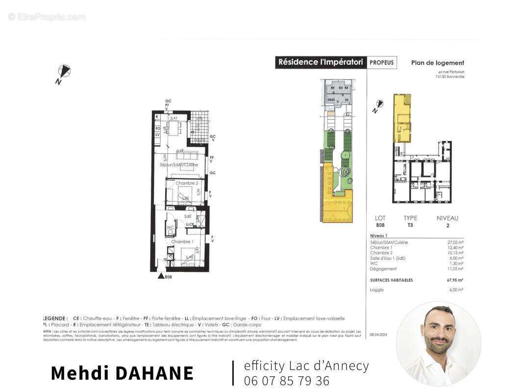 Appartement à BONNEVILLE