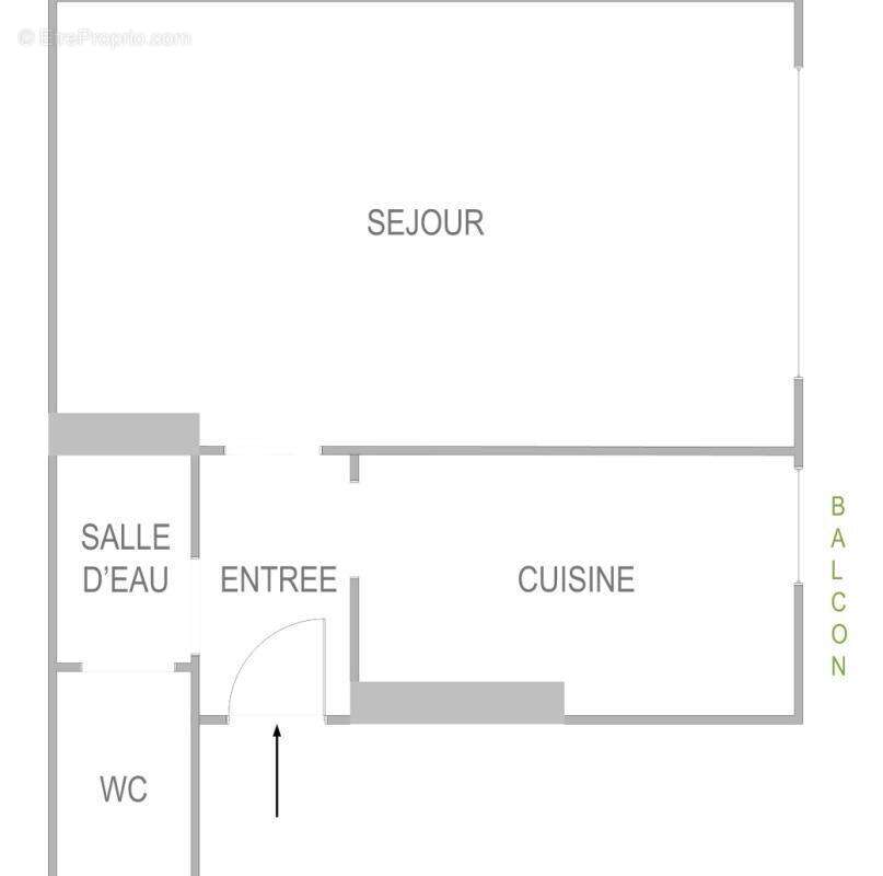 Appartement à PARIS-14E