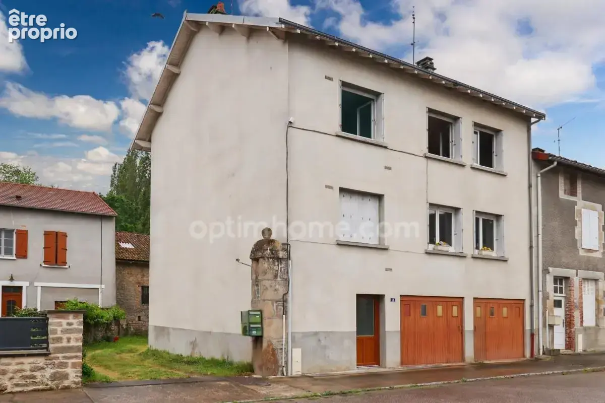 Immeuble de rapport à vendre à CHATEAUPONSAC (Haute-Vienne) - 2 Appartements Type F3 - 4 Garages - photo 4