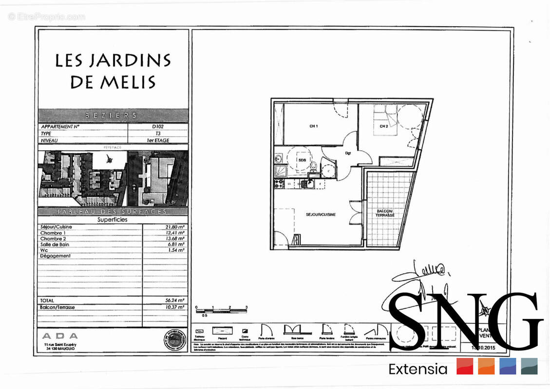 Appartement à BEZIERS