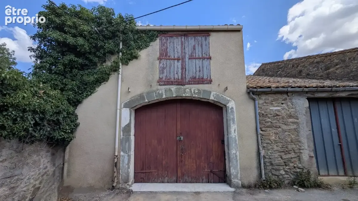 Façade - Maison à POUZOLS-MINERVOIS