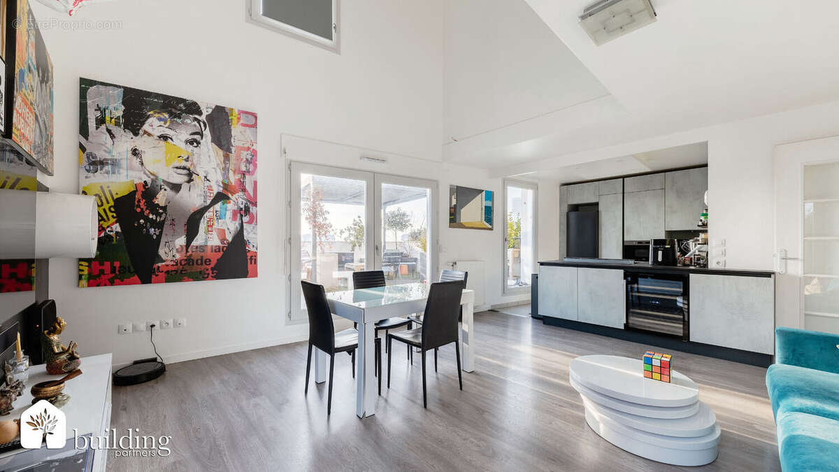 Asnières-sur-Seine Les Hauts d'Asnières - Duplex 5 pièces de 106,40 m² avec terrasse de 43,6 m² - photo 3