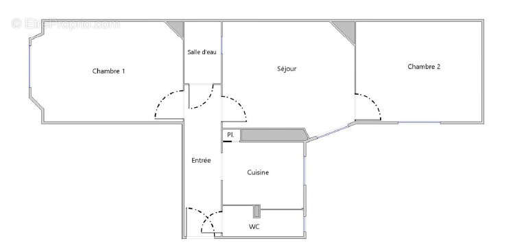 Appartement à PARIS-20E