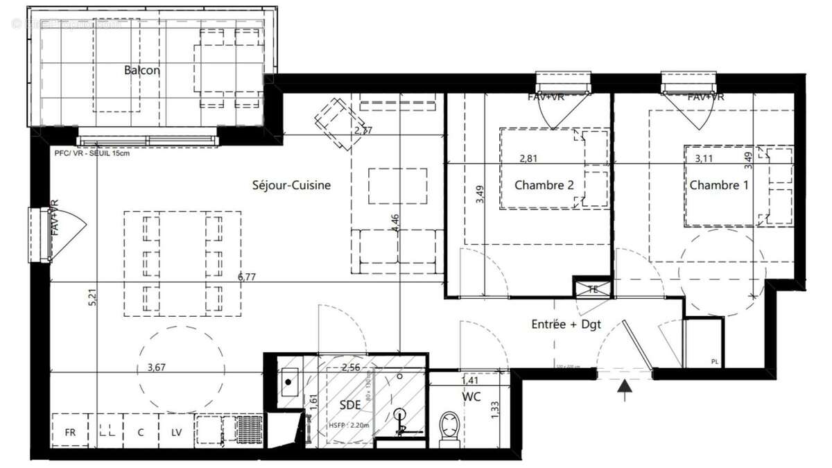 Photo 4 - Appartement à VAULX-EN-VELIN