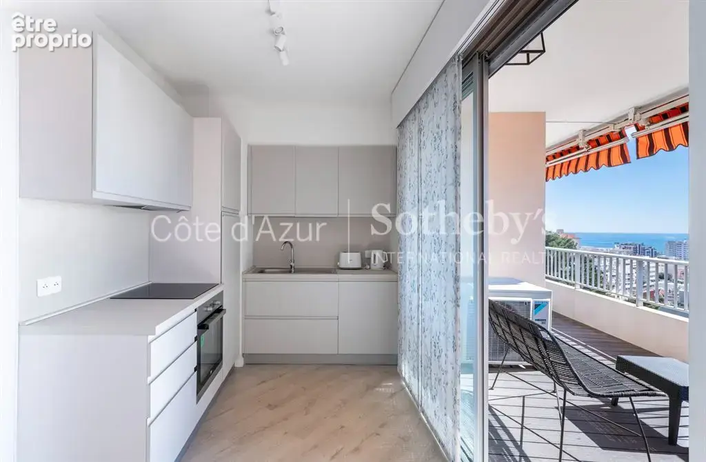 Beausoleil appartement 3 pièces 67 m² terrasse vue mer Monaco étage élevé parking - photo 6