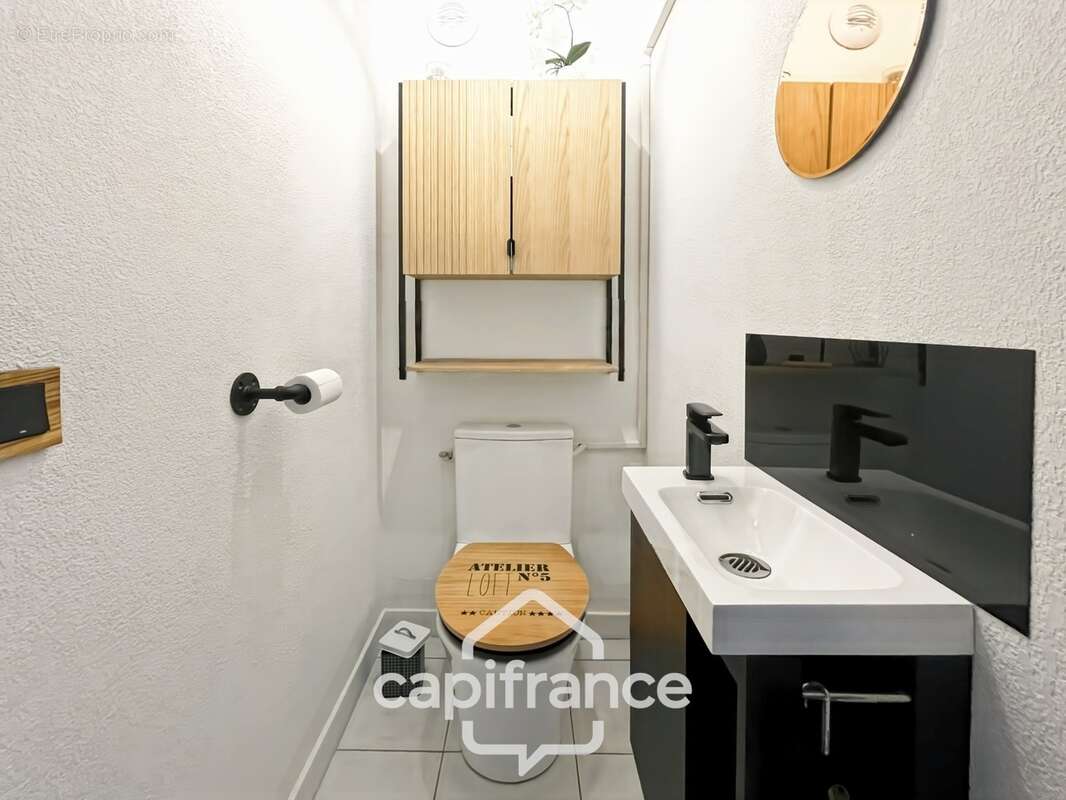 Appartement 40m2 rénové et climatisé, en rez de jardin , une chambre et sa salle de douche, sa terrasse couverte ,, piscine rési - photo 22