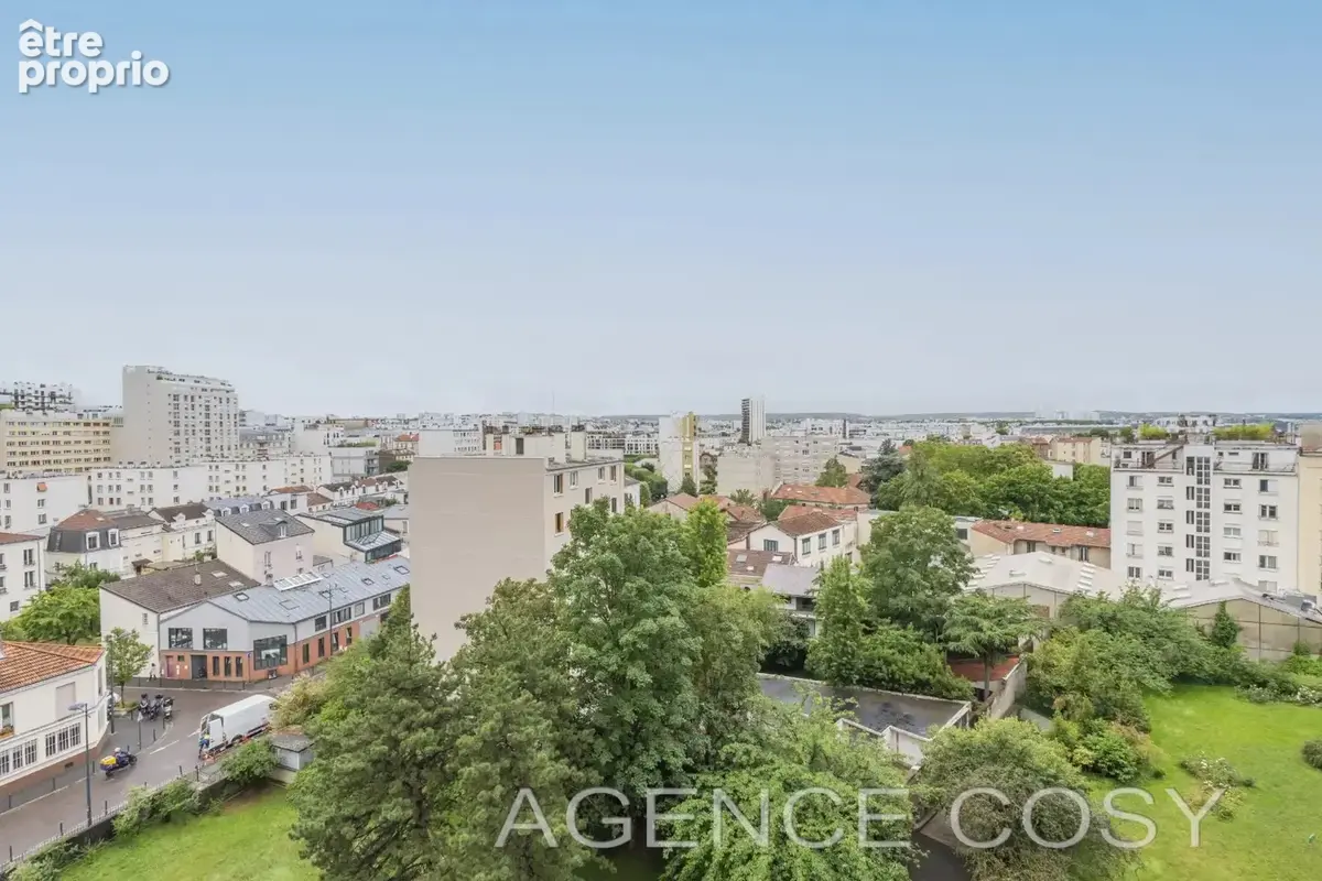 Vanves Jean Jaurès - 4p en étage élevé -  balcon plein sud vue dégagée. - photo 8