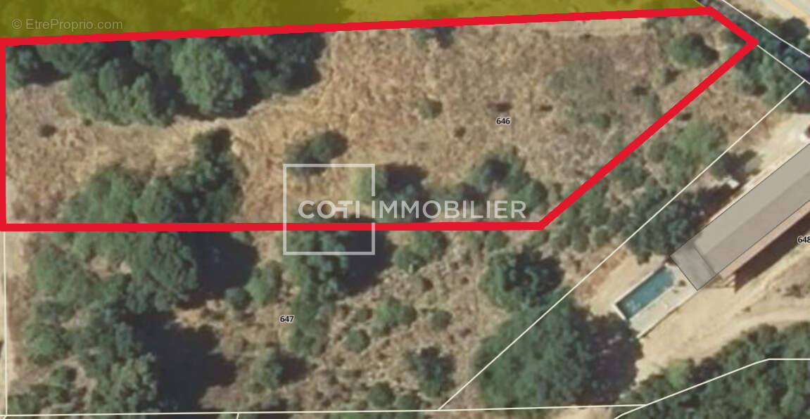Sollacaro - terrain constructible - 3400m2 - photo 2