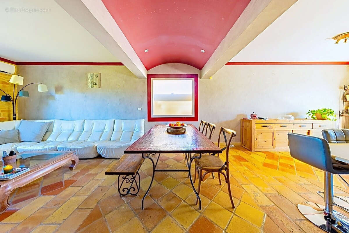 Duplex de charme avec terrasse, jardin et vue sur le château de Sommières - photo 5