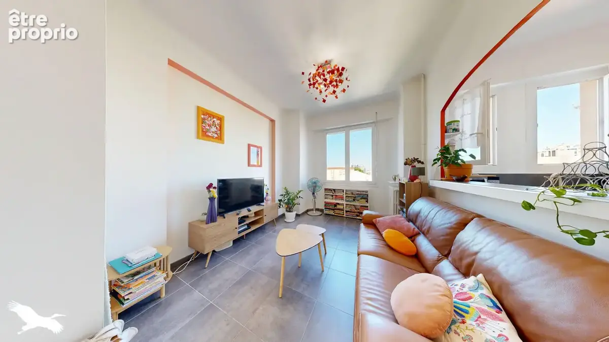 Achat appartement T3 50 m² Marseille Saint Pierre / Saint-Jean-du-Désert ? Vue dégagée, lumineux - photo 2