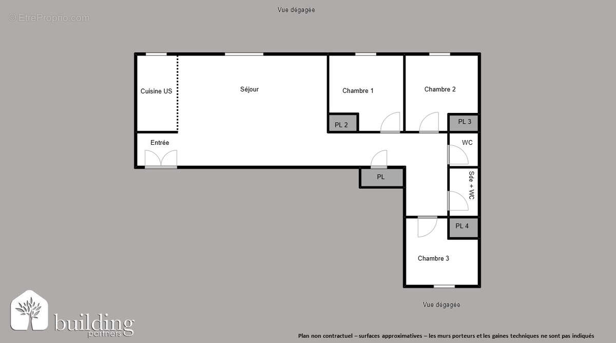 Appartement à COURBEVOIE