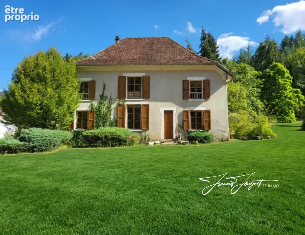 Propriété de charme de 1850   214 m2 + dépendances   Parc arboré de 2 hectares   Saint‑Geoire‑en‑Valdaine 38 - photo 4