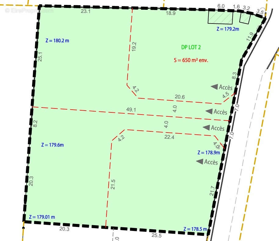 Proche carcassonne - terrain 650 m2 - photo 2