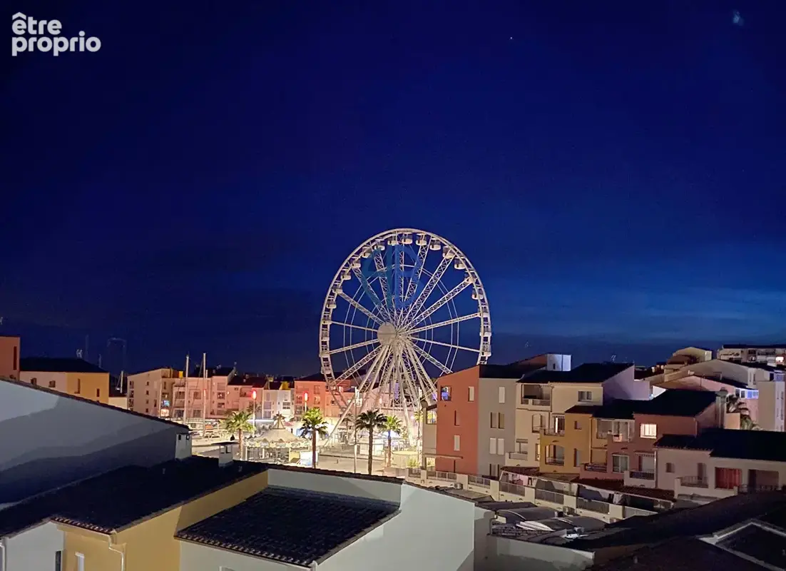 Cap d'agde centre port dernier etage t5 avec terrasse - photo 14