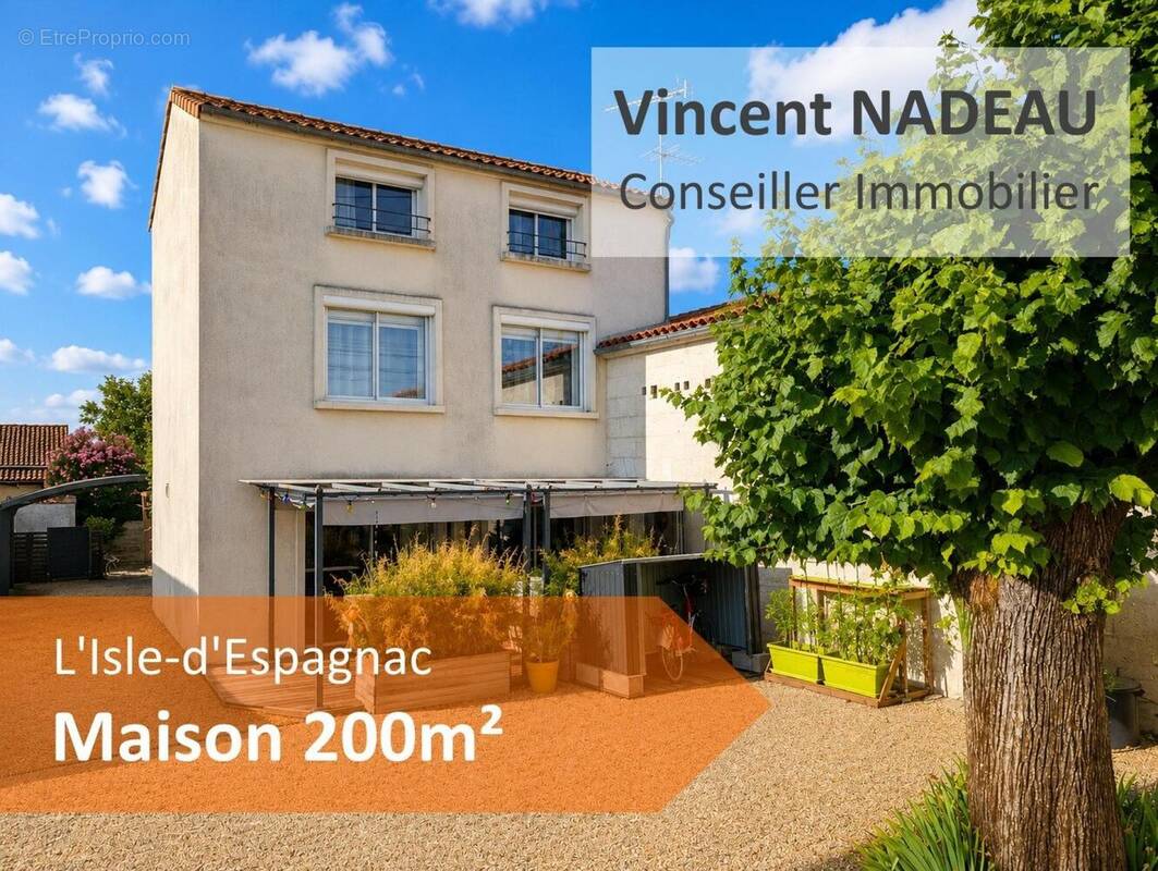 Photo 1 - Maison à L'ISLE-D'ESPAGNAC