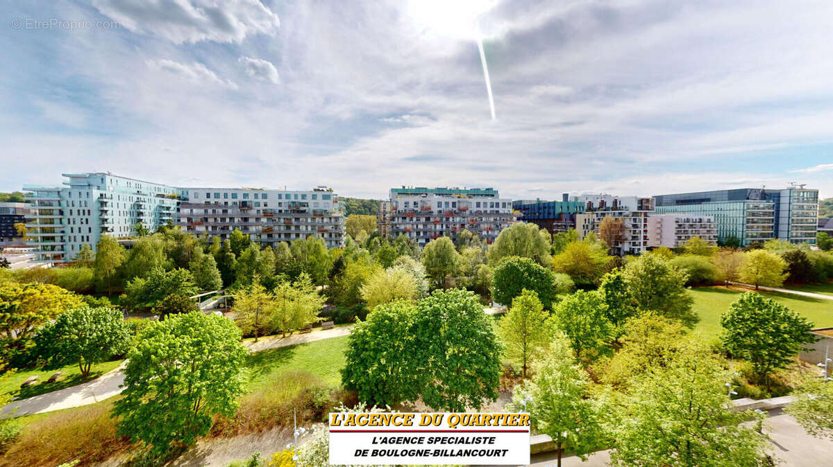 Avenue Pierre Lefaucheux superbe 4 pièces 98 m² avec balcon vue sur le parc de Billancourt. - photo 3