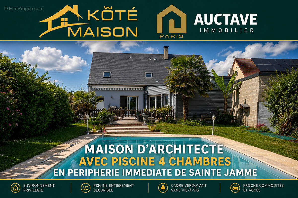 Maison à SAINTE-JAMME-SUR-SARTHE