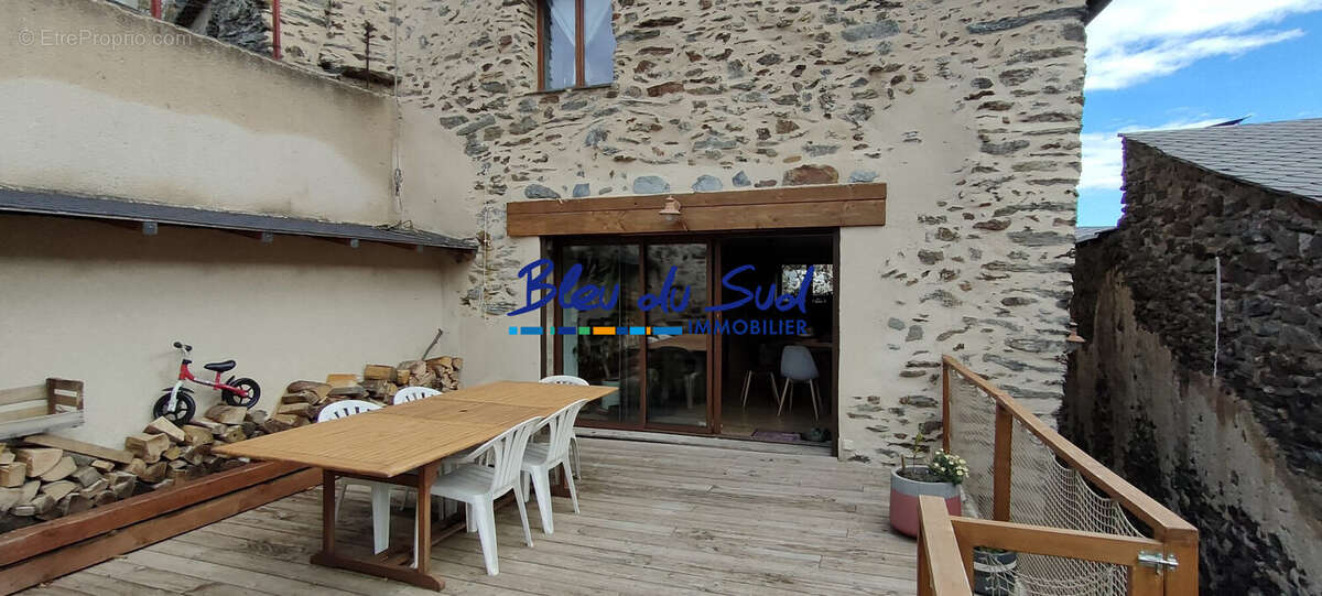 terrasse - Maison à NOHEDES