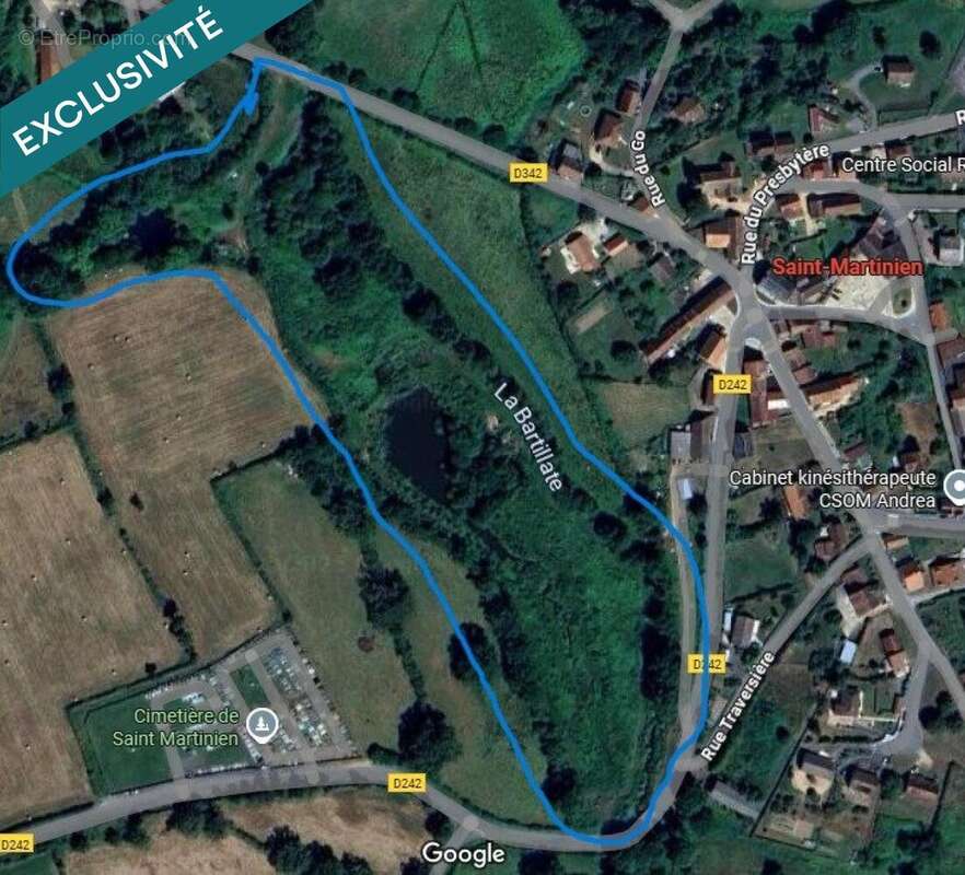 Photo 2 - Terrain à SAINT-MARTINIEN