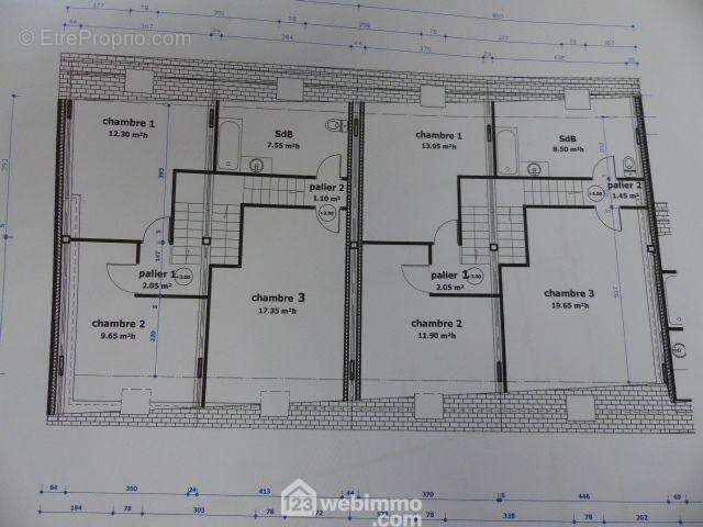 C'est possible de créer deux habitations - Maison à CHALANDRY
