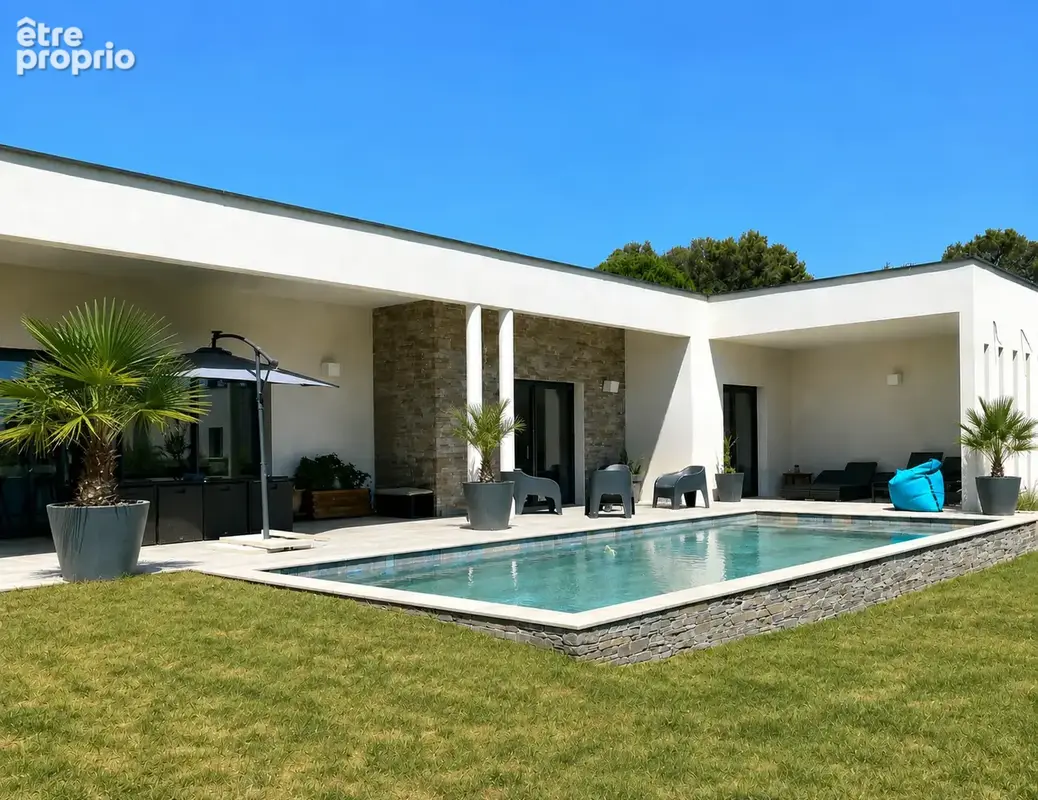 Superbe villa contemporaine, plain-pied, piscine - photo 20