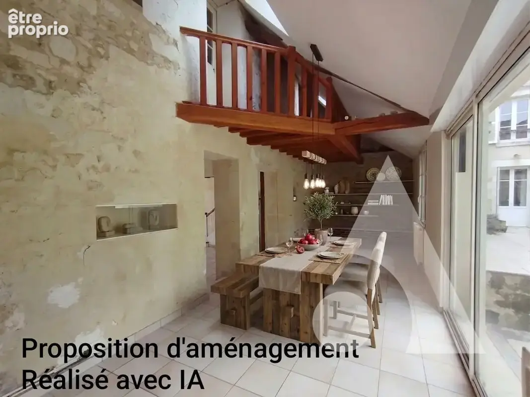 Maison 3 chambres + bureau - garage - axe Crepy Compiègne - photo 6