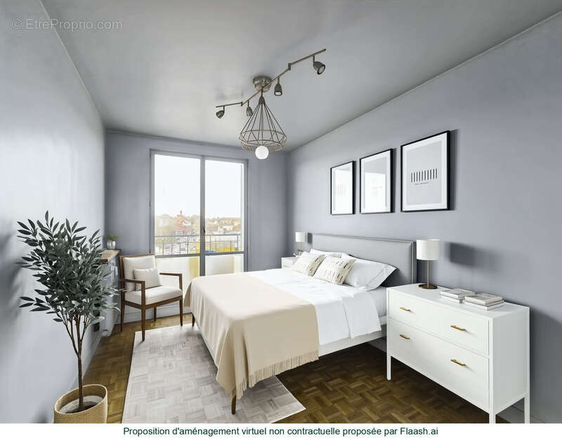 Appartement à vendre 3 pièces, T3, 59 m2, BOIS D'ARCY (78) - photo 9