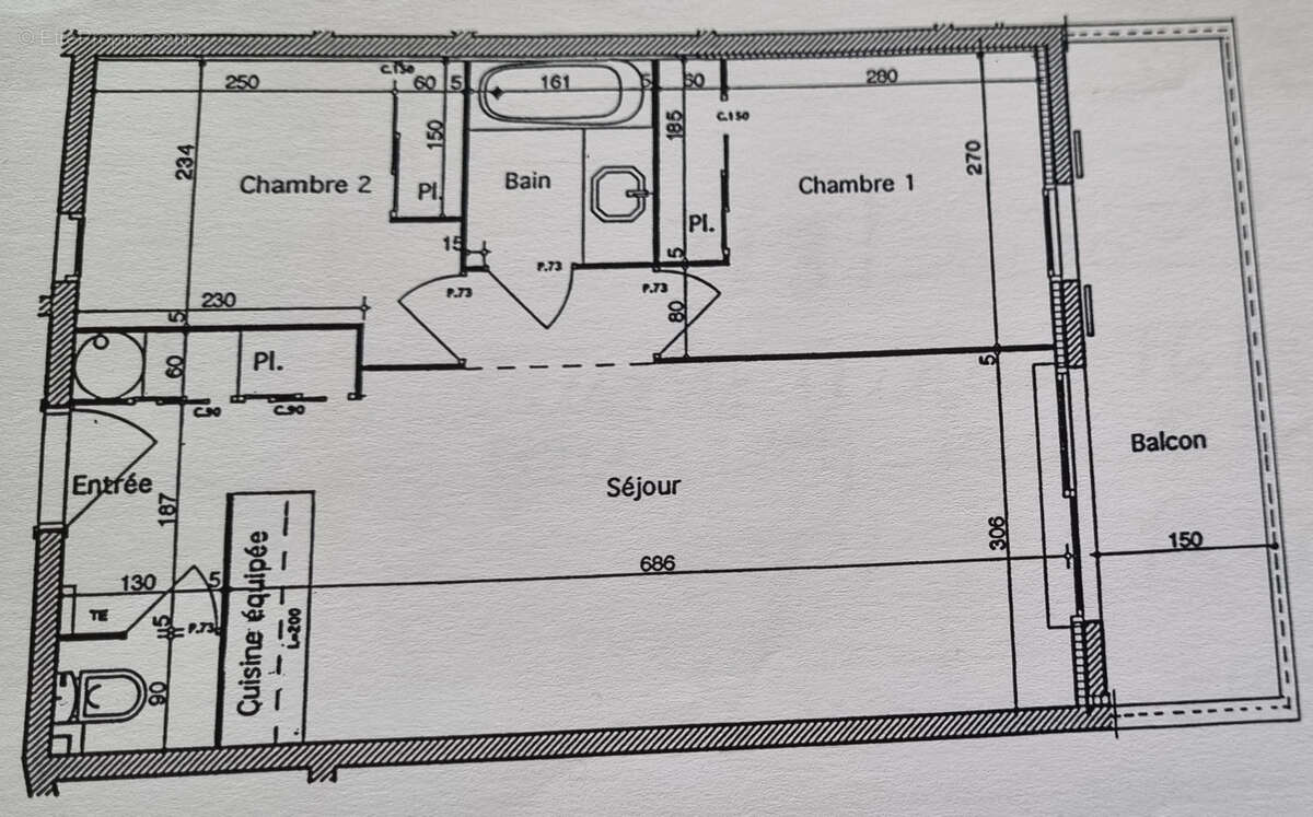 Appartement à LE CANNET