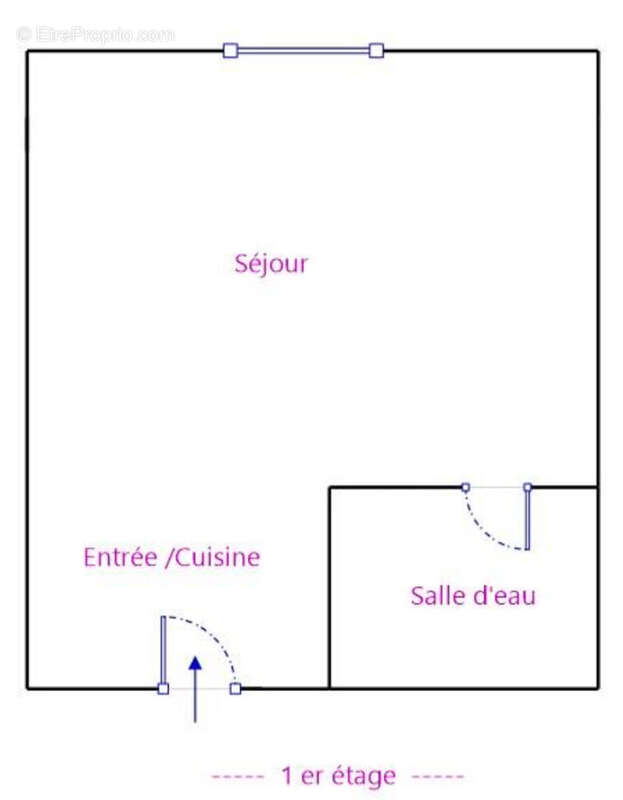 Appartement à PARIS-20E
