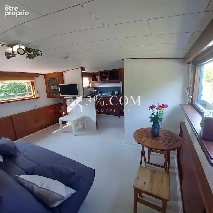 3%COM Très belle péniche avec capitainerie aménagée à Walten - photo 10