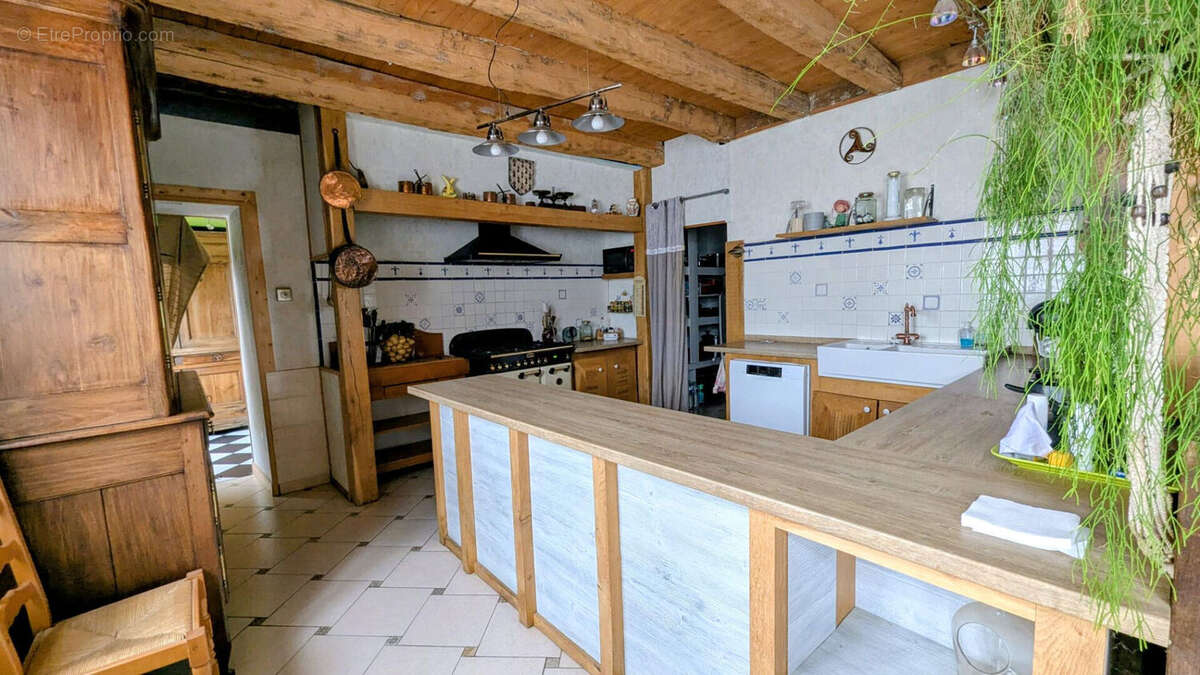 A VENDRE Maison pierres de 274 m²  - Terrain 9795 m²  - CHERRUEIX - photo 4