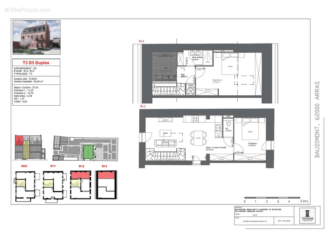 Appartement à ARRAS