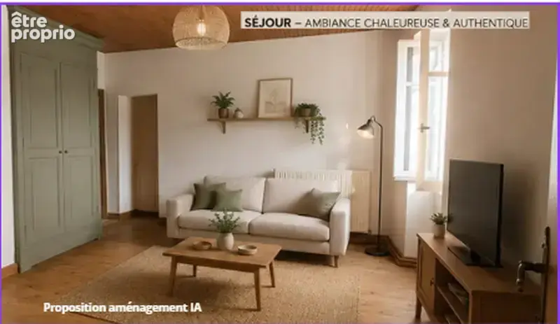 Maison de village à rénover  96 m2 - Urgons - photo 3