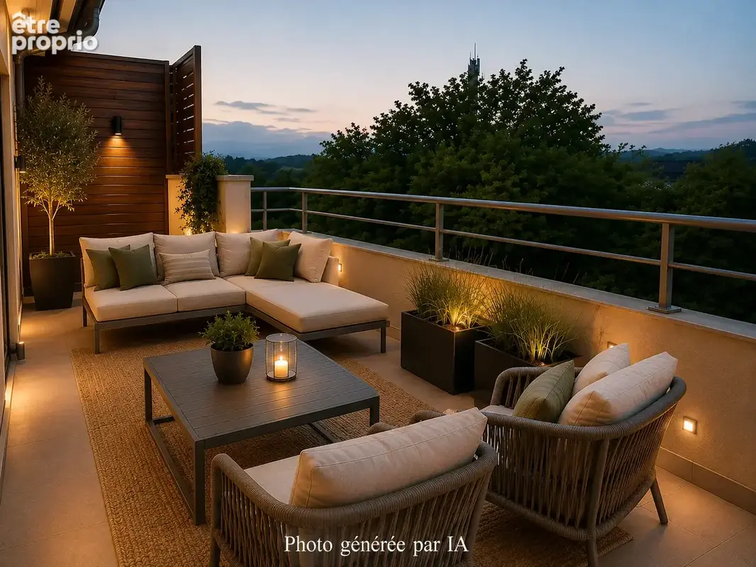 A Pont de Bauvoisin, 3 pièces avec terrasse et parking - photo 7