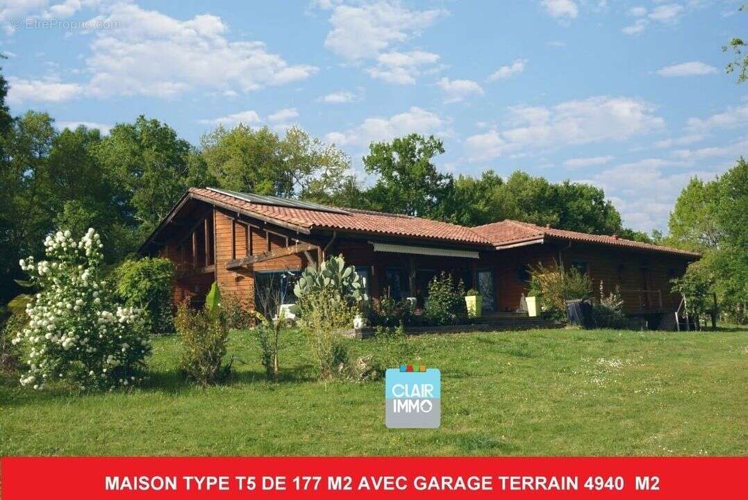 #maison #t5 #cazaubon #parfait état #gers  - Maison à CAZAUBON