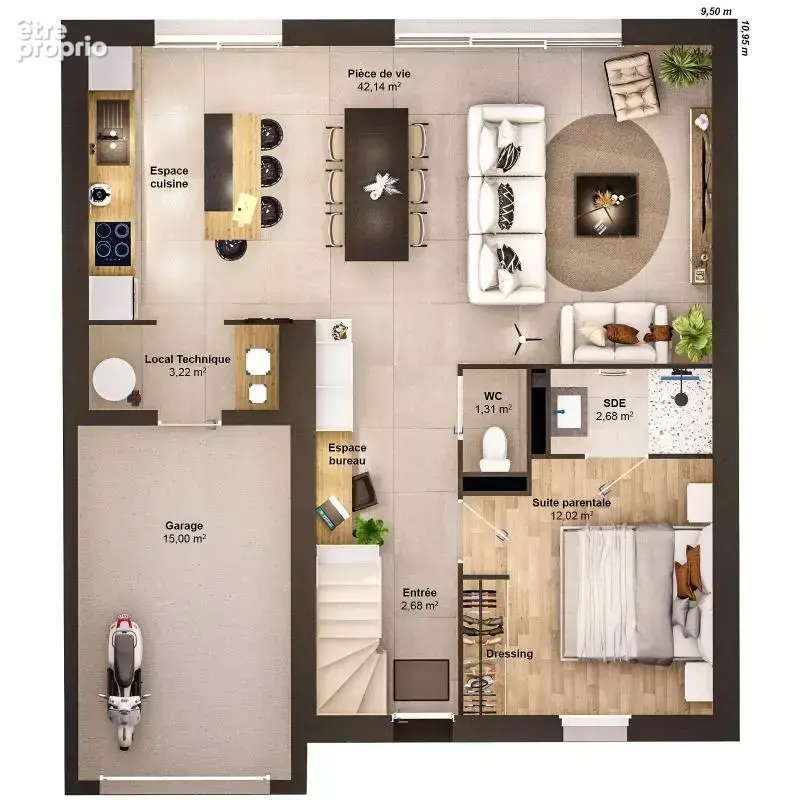 Maison 6 pièces 111 m2 - photo 9