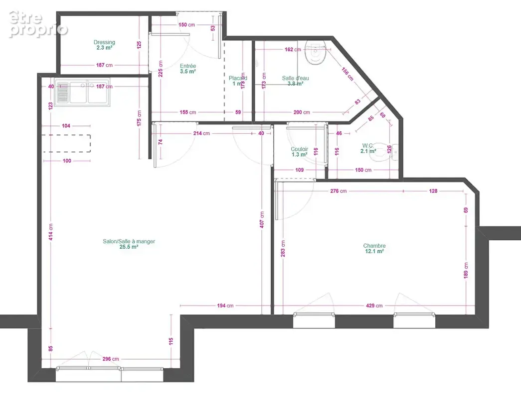 Appartement Chateauroux 2 pièce(s) - photo 7