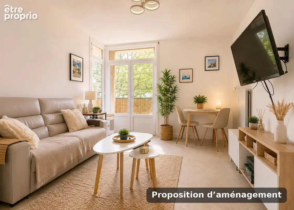 Appartement T2 avec terrasse vendu loué / produit d'investissement - photo 2