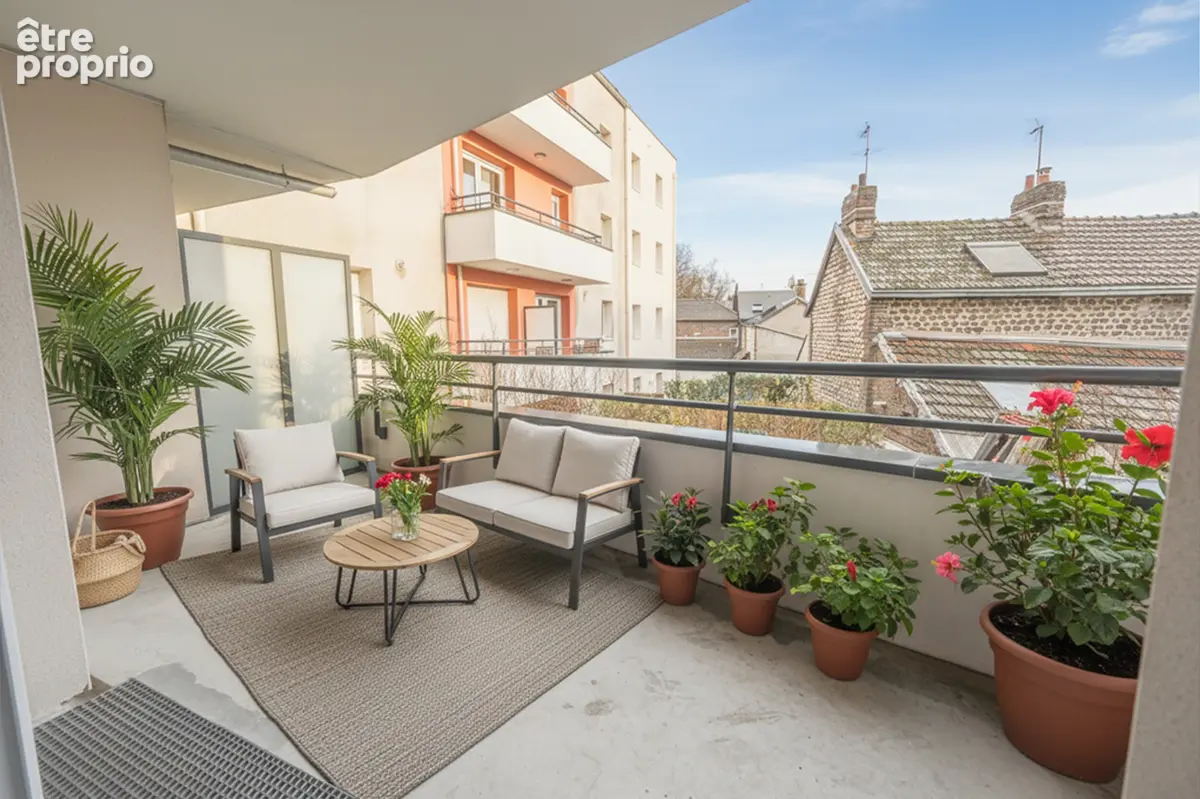 Appartement à vendre - Rouen Avenue de Caen - 3 chambres - Balcon - Parking - 94 m² - photo 5