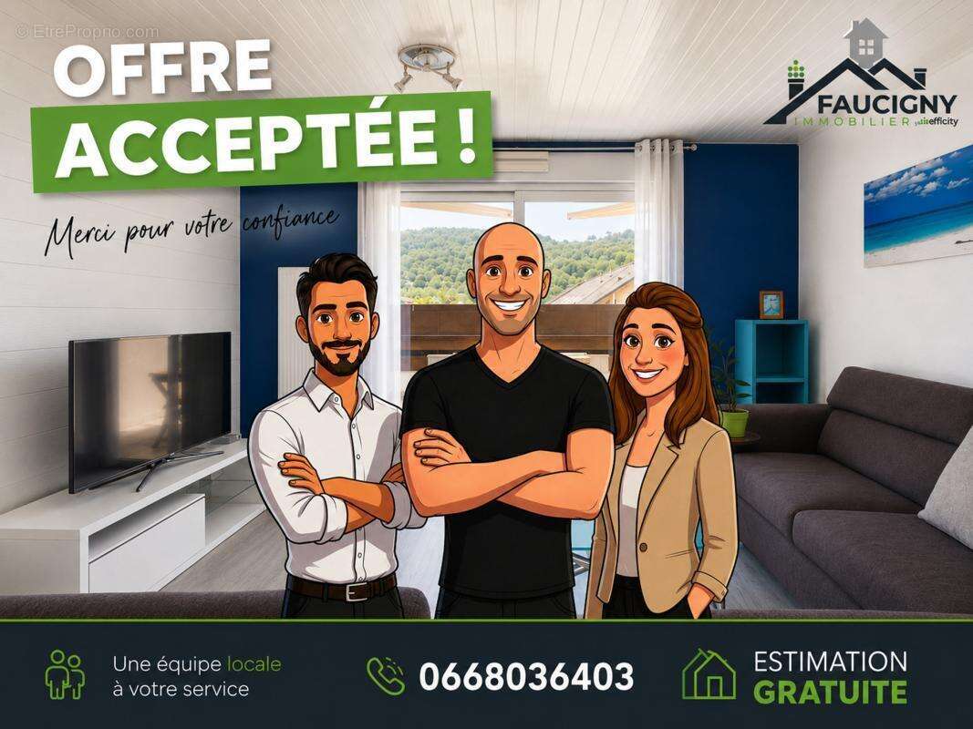 Appartement à SAINT-PIERRE-EN-FAUCIGNY