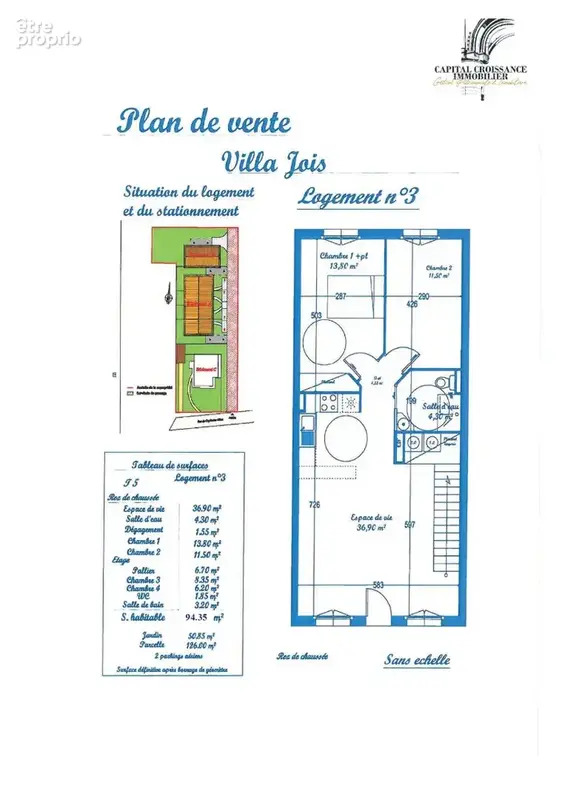 Maison T5 duplex avec jardin - VILLENAVE D'ORNON - photo 17
