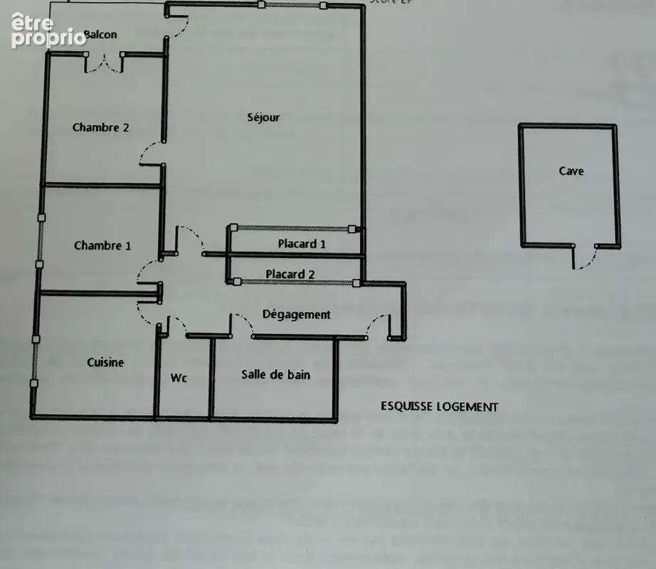 Digoin   appartement t3 avec balcon   proche commerces et écoles - photo 9