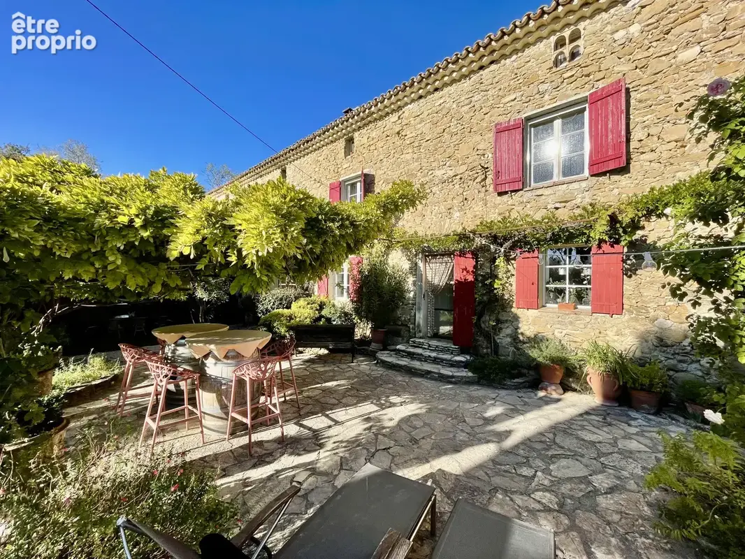 5 mn de vaison - mas en pierre de 244 m2 avec piscine - photo 4