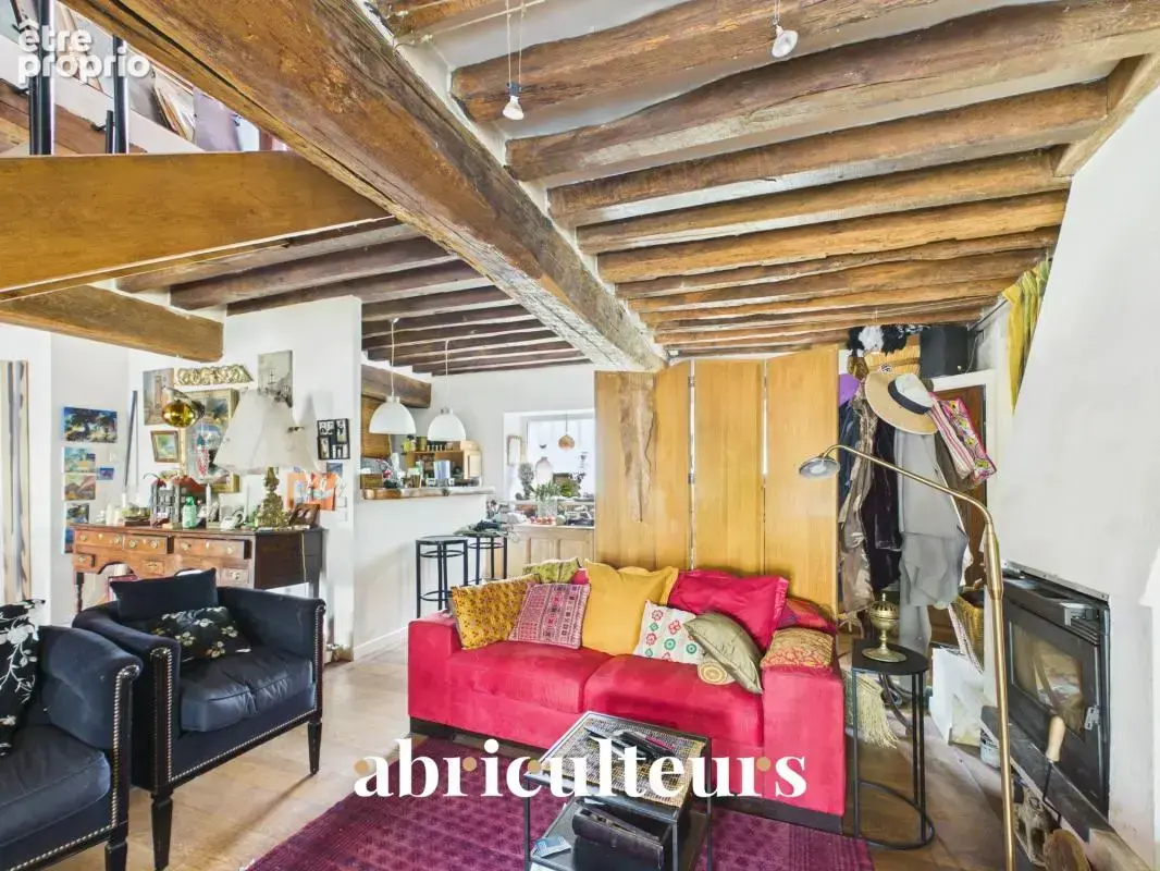 Maison Historique de Charme 103 m² – Cour Pavée & Terrasse – en vente à Le Pecq (78230) - photo 14