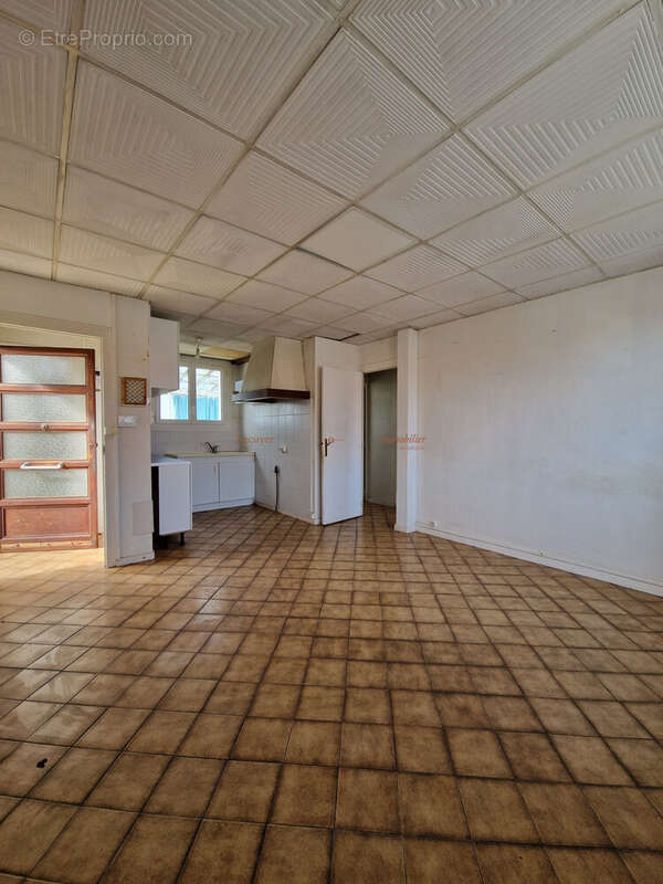 séjour cuisine - Maison à REZE