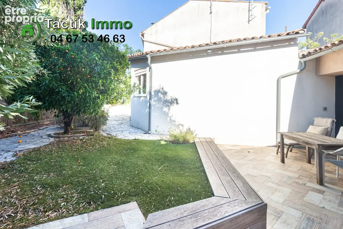 Sète, Corniche, maison, 4 pièces, jardin. - photo 2