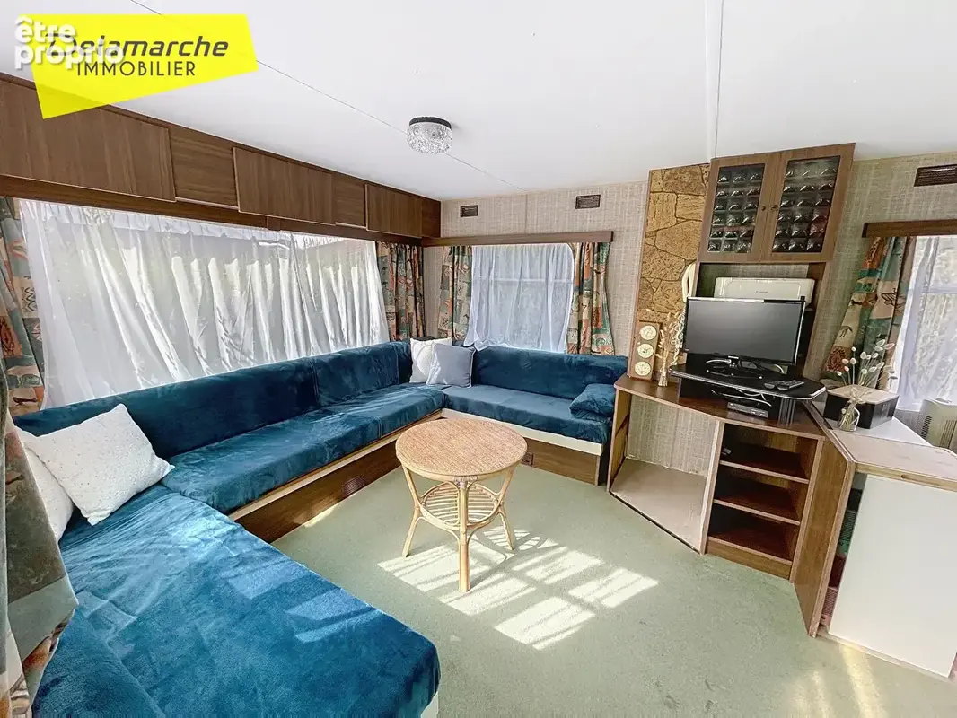 Mobile Home avec véranda et cabanon dans un PRL avec piscine - photo 3