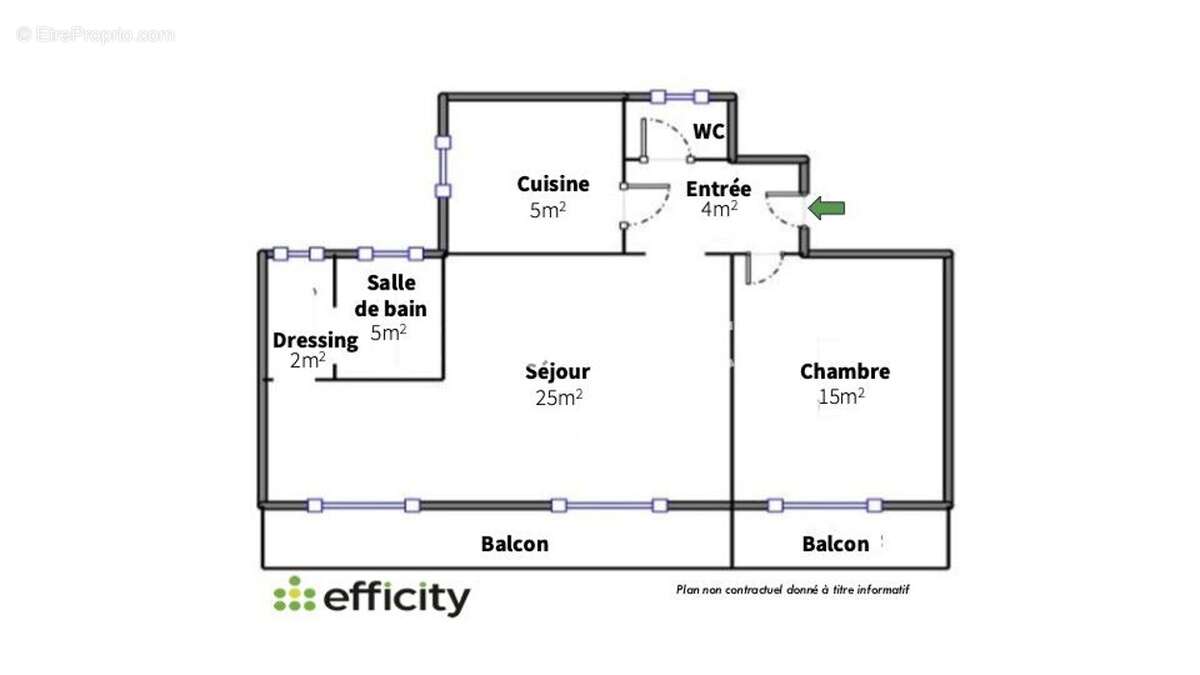 Appartement à PARIS-13E