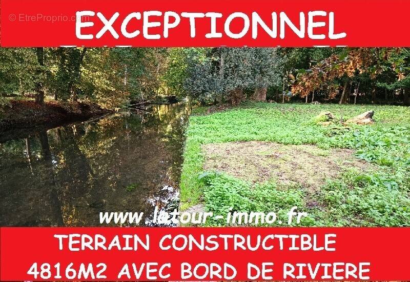 Terrain à TILLIERES-SUR-AVRE